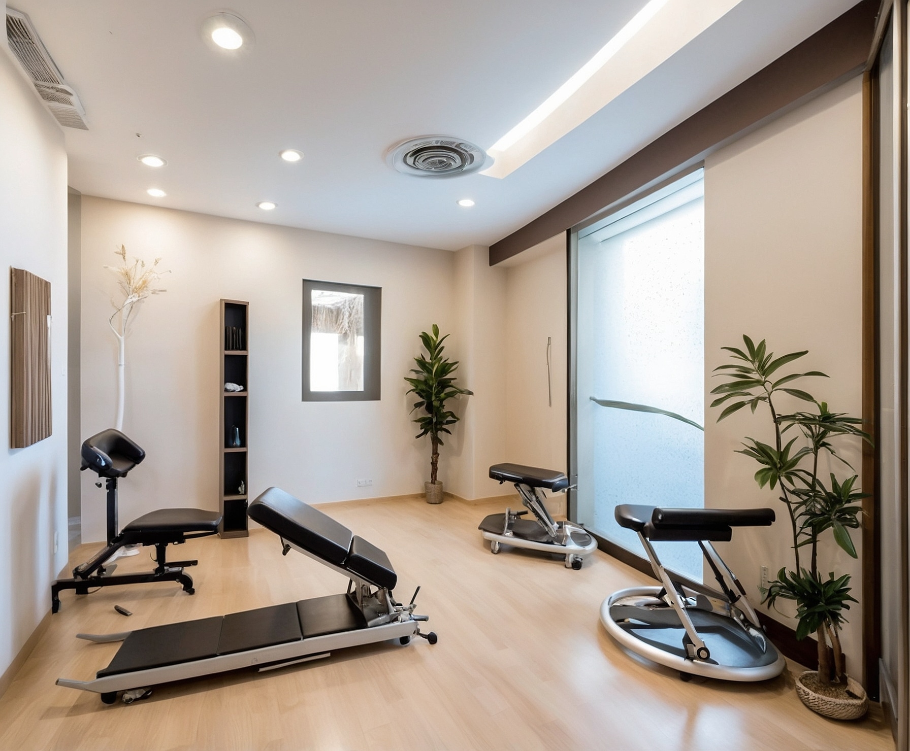 Paciente en rehabilitación ortopédica personalizada.